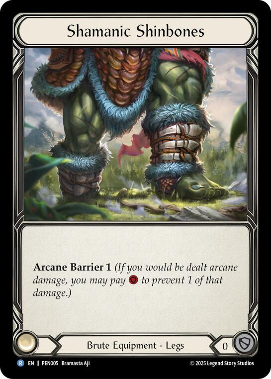 Shamanic Shinbones (PEN005) [Compendium of Rathe]