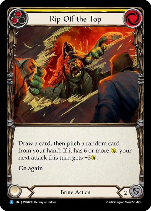 Rip Off The Top (Yellow) (PEN008) [Compendium of Rathe]