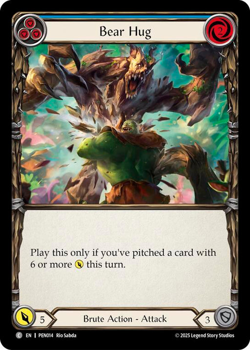 Bear Hug (Blue) (PEN014) [Compendium of Rathe]