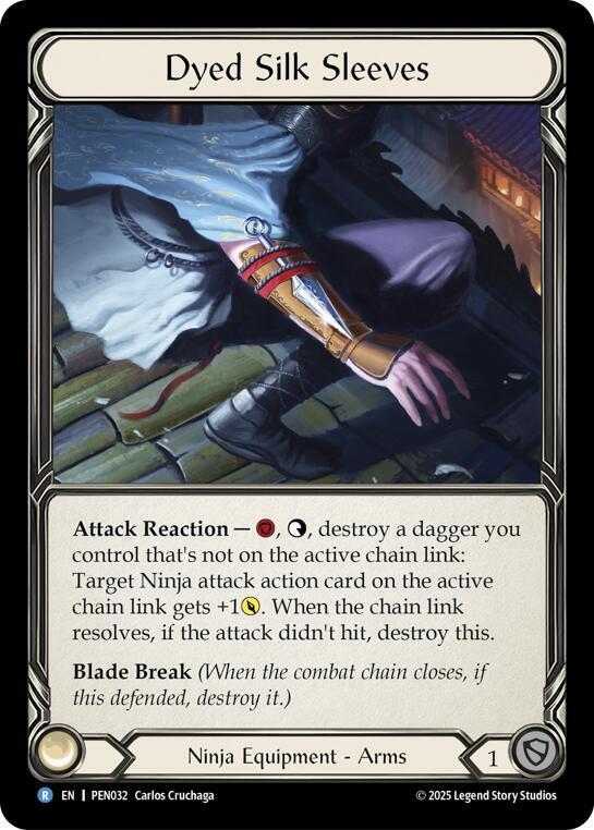 Dyed Silk Sleeves (PEN032) [Compendium of Rathe]