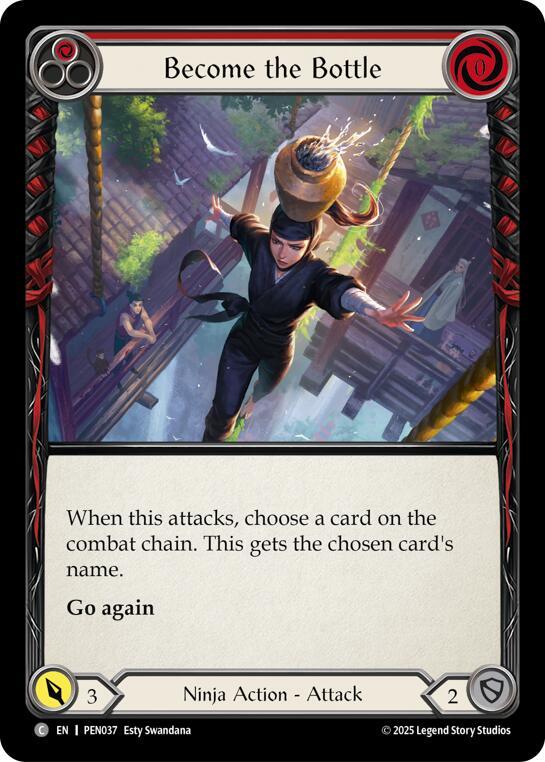 Become The Bottle (Red) (PEN037) [Compendium of Rathe]