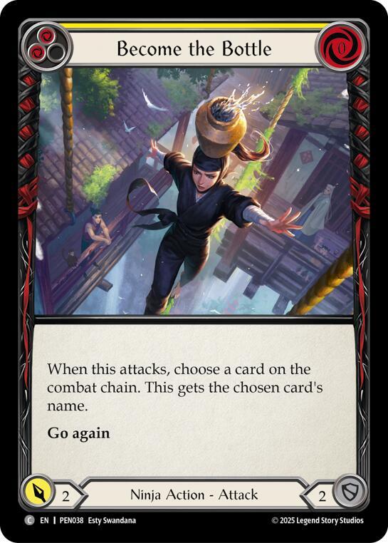 Become The Bottle (Yellow) (PEN038) [Compendium of Rathe]