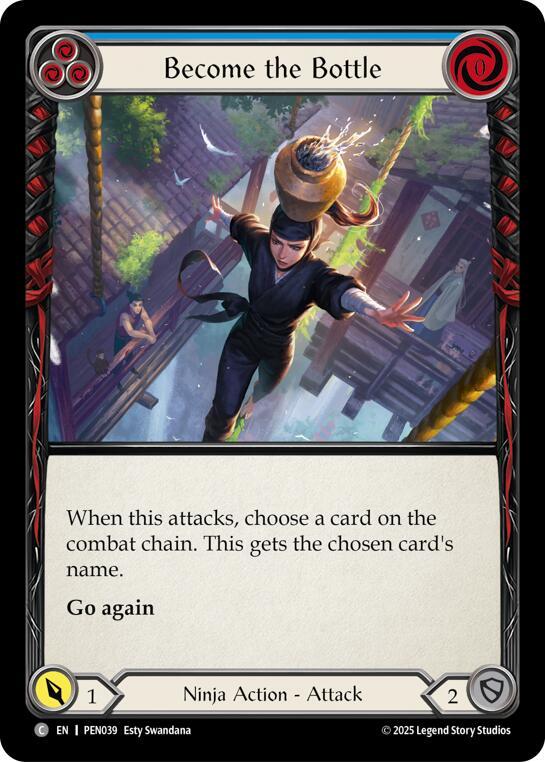 Become The Bottle (Blue) (PEN039) [Compendium of Rathe]