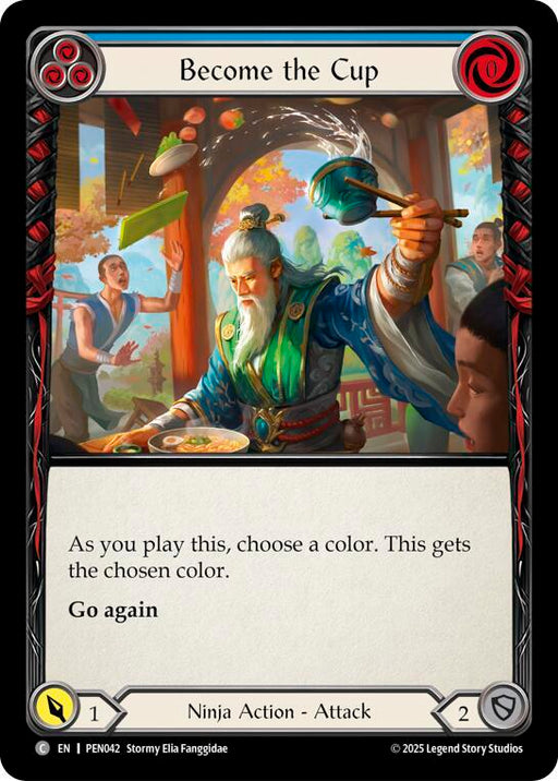 Become The Cup (Blue) (PEN042) [Compendium of Rathe]