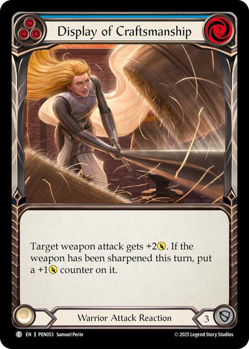 Display Of Craftsmanship (Blue) (PEN053) [Compendium of Rathe]