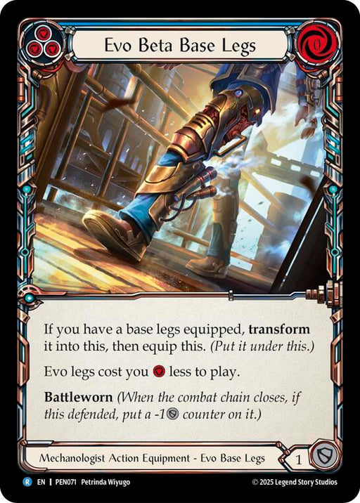 Evo Beta Base Legs (Blue) (PEN071) [Compendium of Rathe]