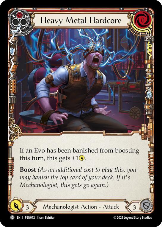 Heavy Metal Hardcore (Red) (PEN072) [Compendium of Rathe]