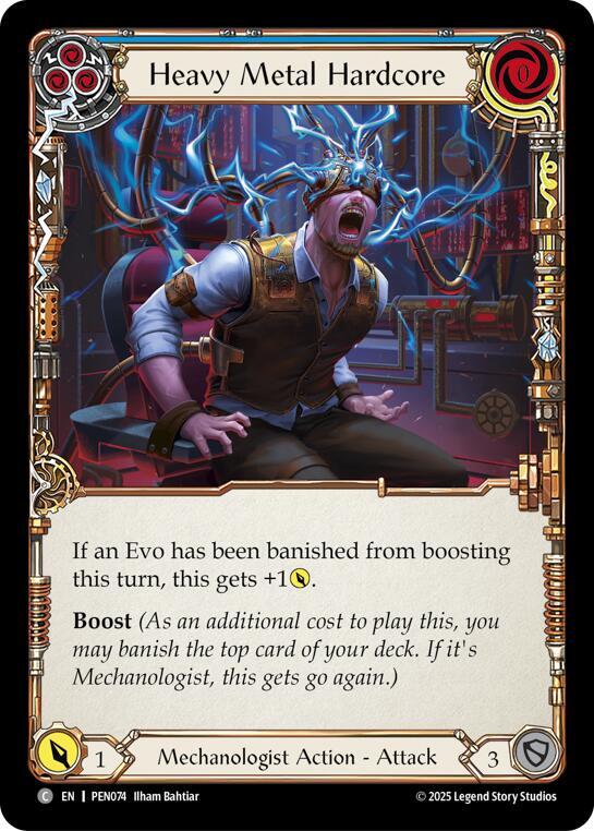 Heavy Metal Hardcore (Blue) (PEN074) [Compendium of Rathe]