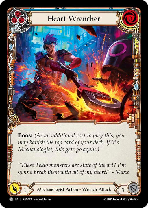 Heart Wrencher (Blue) (PEN077) [Compendium of Rathe]