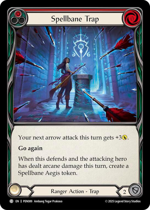Spellbane Trap (Red) (PEN089) [Compendium of Rathe]