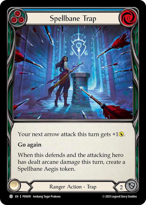 Spellbane Trap (Blue) (PEN091) [Compendium of Rathe]
