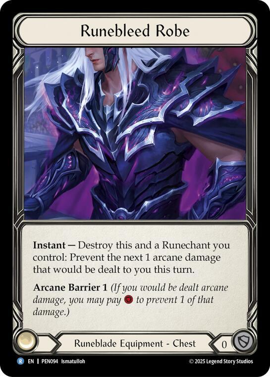 Runebleed Robe (PEN094) [Compendium of Rathe]
