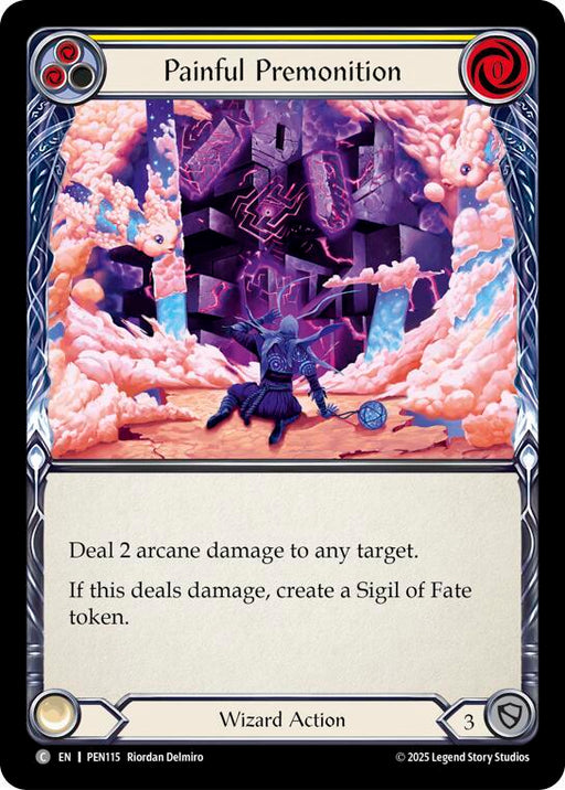 Painful Premonition (Yellow) (PEN115) [Compendium of Rathe]