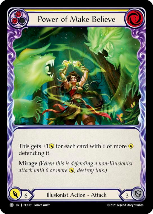 Power Of Make Believe (Yellow) (PEN131) [Compendium of Rathe]