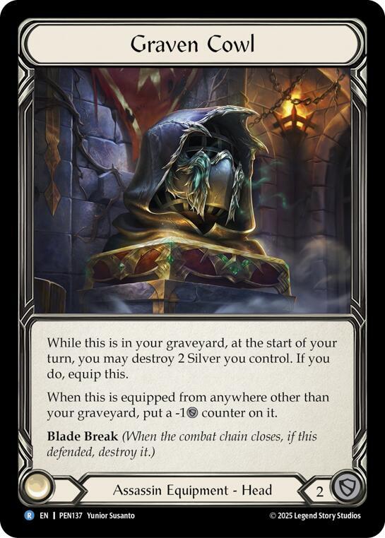 Graven Cowl (PEN137) [Compendium of Rathe]