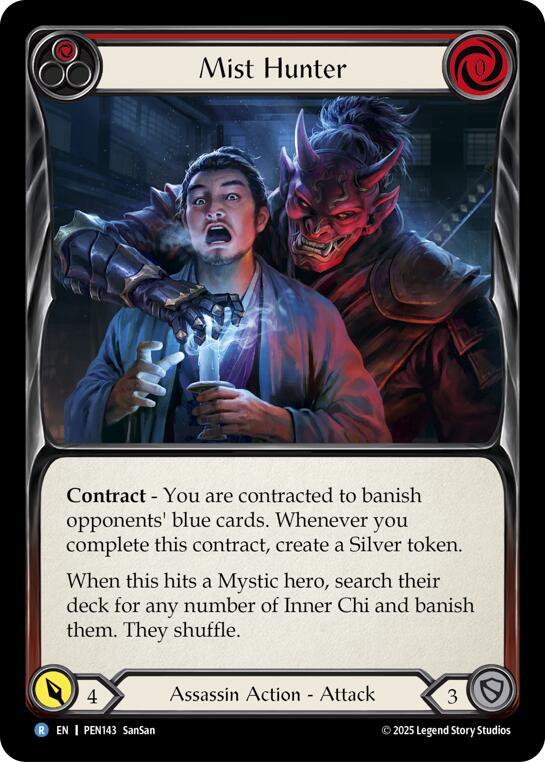 Mist Hunter (Red) (PEN143) [Compendium of Rathe]