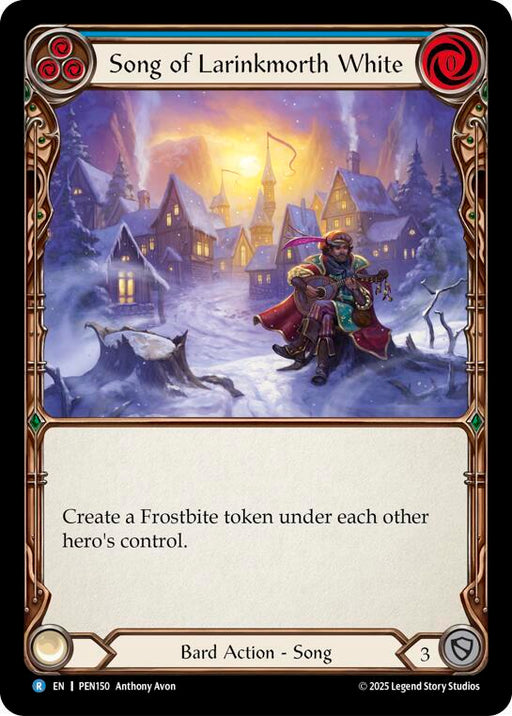 Song Of Larinkmorth White (Blue) (PEN150) [Compendium of Rathe]