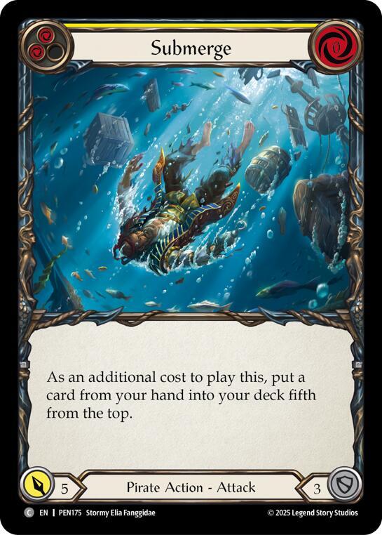 Submerge (Yellow) (PEN175) [Compendium of Rathe]