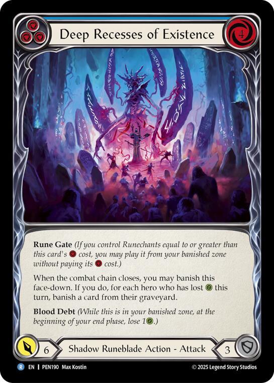 Deep Recesses Of Existence (Blue) (PEN190) [Compendium of Rathe]