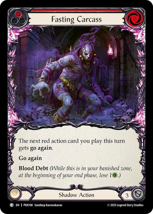 Fasting Carcass (Red) (PEN198) [Compendium of Rathe]