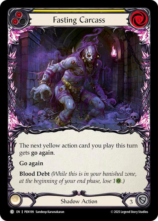 Fasting Carcass (Yellow) (PEN199) [Compendium of Rathe]