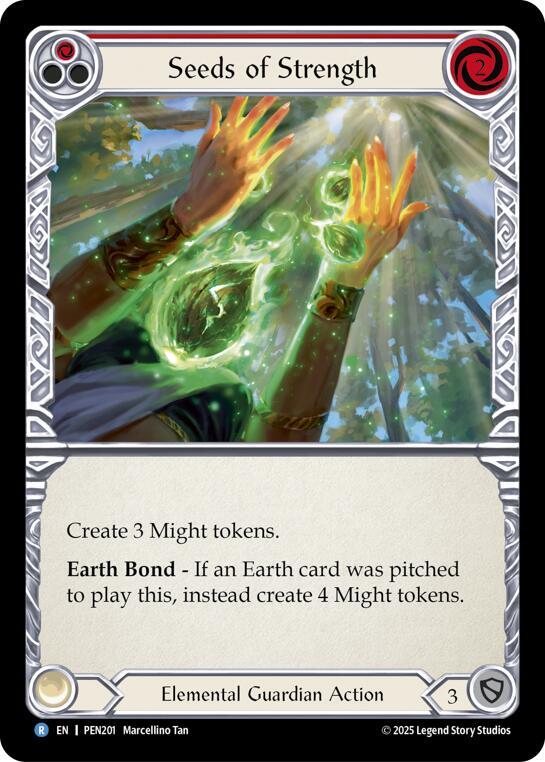 Seeds Of Strength (Red) (PEN201) [Compendium of Rathe]