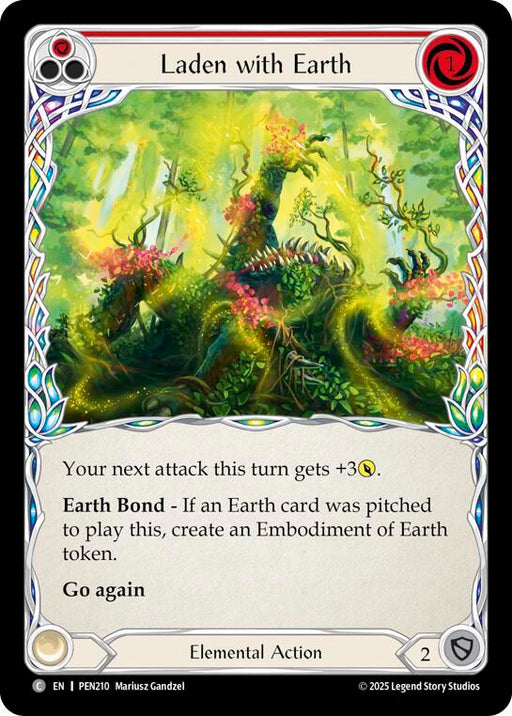 Laden With Earth (Red) (PEN210) [Compendium of Rathe]