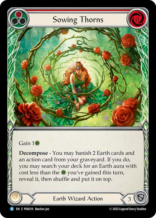 Sowing Thorns (Red) (PEN214) [Compendium of Rathe]