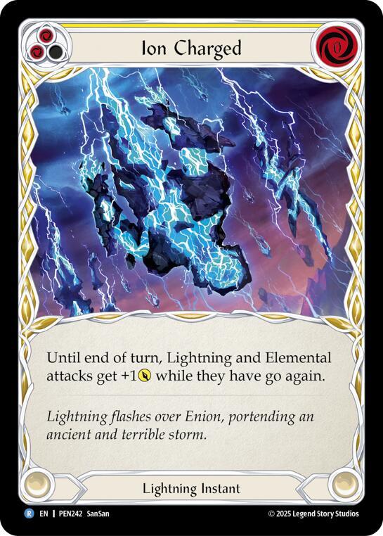 Ion Charged (Yellow) (PEN242) [Compendium of Rathe]