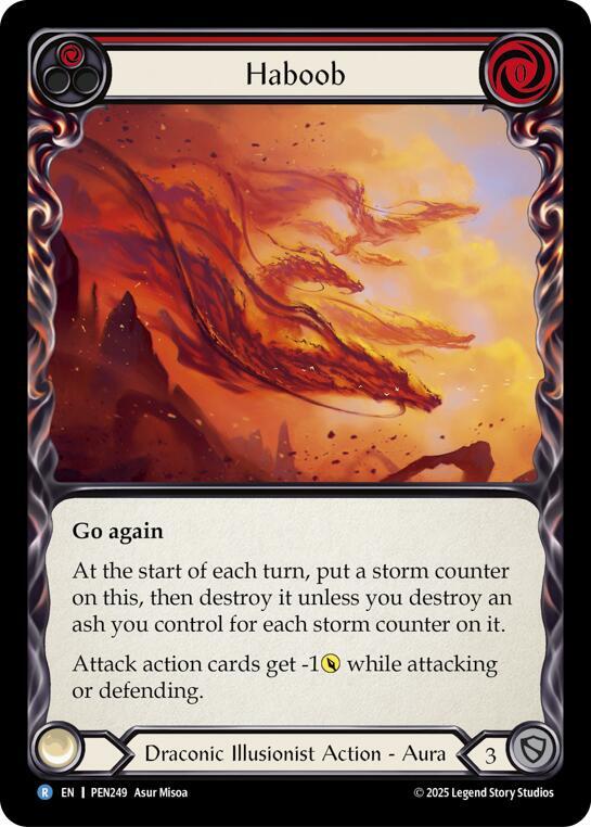 Haboob (Red) (PEN249) [Compendium of Rathe]