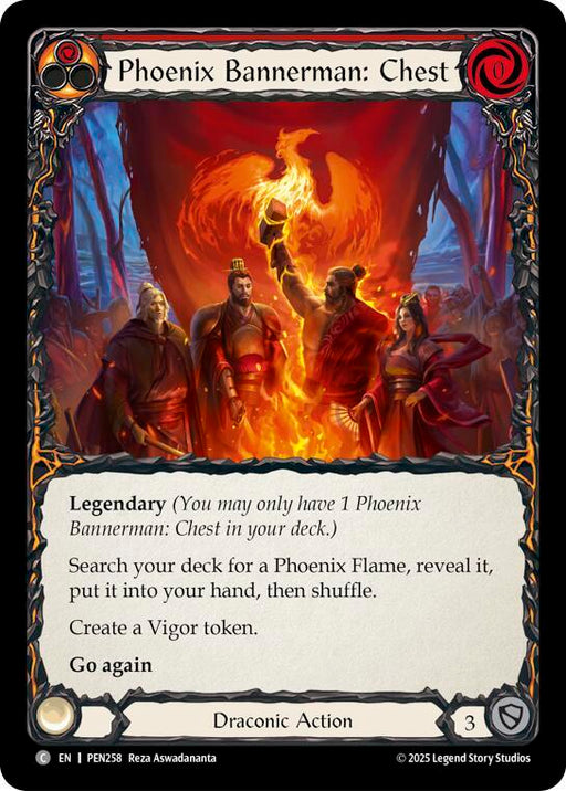 Phoenix Bannerman Chest (Red) (PEN258) [Compendium of Rathe]