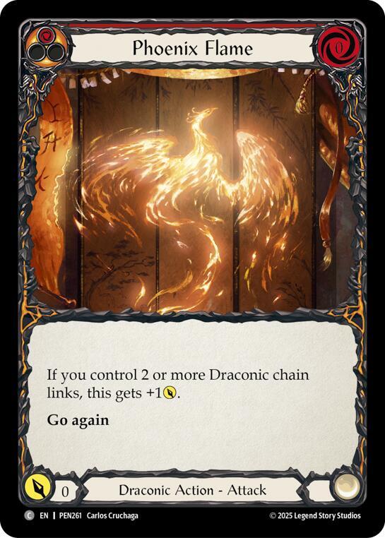 Phoenix Flame (Red) (PEN261) [Compendium of Rathe]