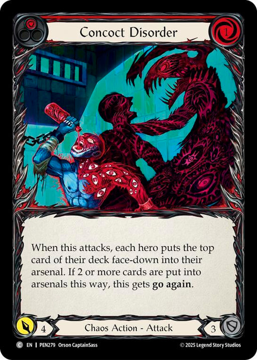 Concoct Disorder (Red) (PEN279) [Compendium of Rathe]