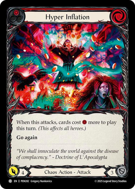 Hyper Inflation (Red) (PEN282) [Compendium of Rathe]