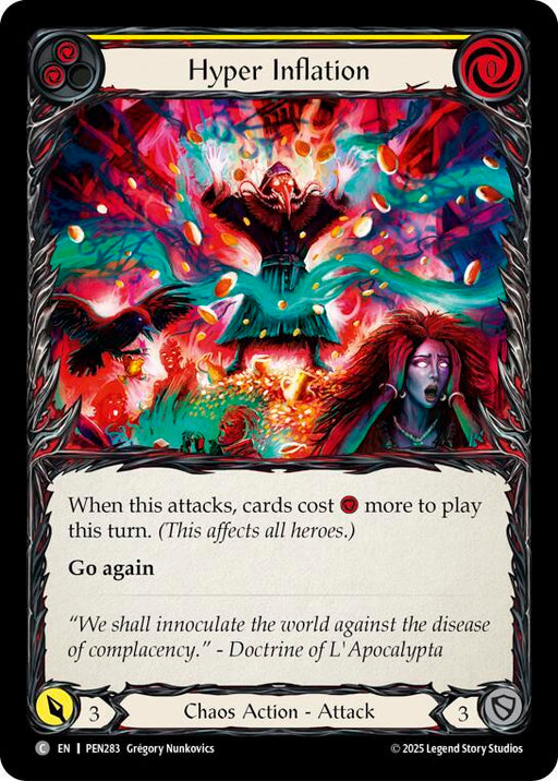 Hyper Inflation (Yellow) (PEN283) [Compendium of Rathe]