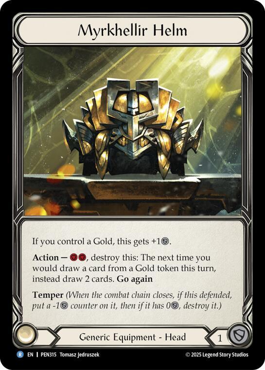 Myrkhellir Helm (PEN315) [Compendium of Rathe]