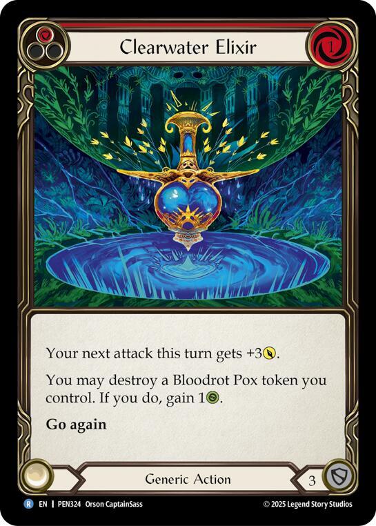 Clearwater Elixir (Red) (PEN324) [Compendium of Rathe]