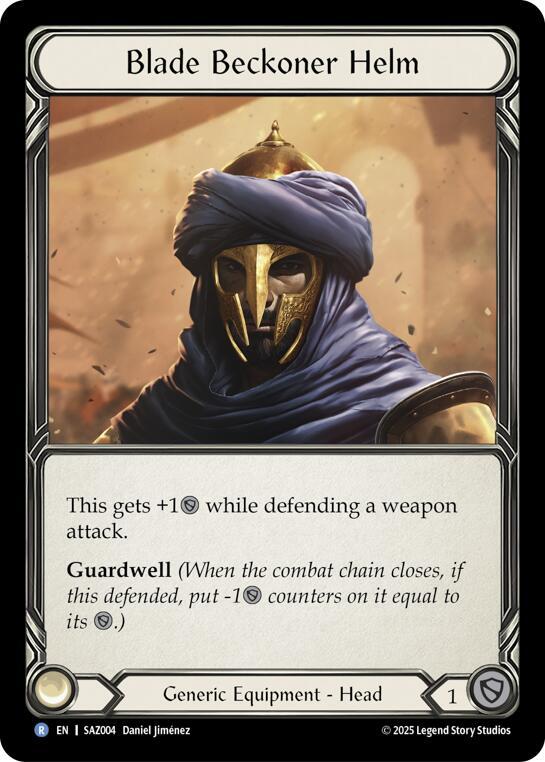 Blade Beckoner Helm (SAZ004) [Silver Age Chapter 2]