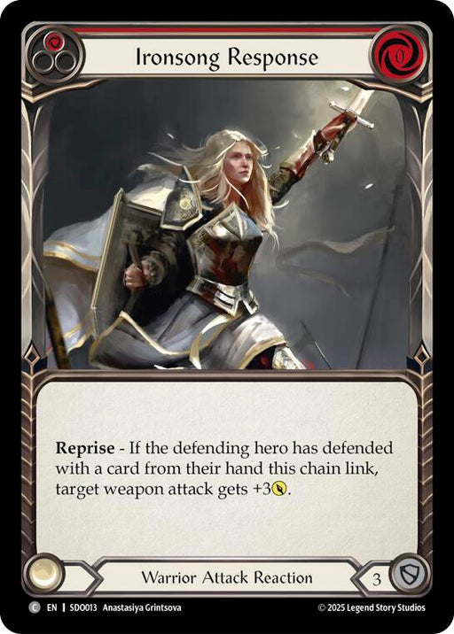 Ironsong Response (Red) (SDO013) [Silver Age Chapter 2]