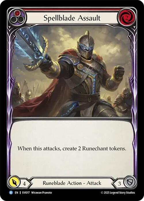 Spellblade Assault (Red) (SVI017) [Silver Age Chapter 1]