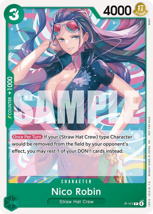 Nico Robin (Heroines Battle Pack) (P-111) [One Piece Promotion Cards]