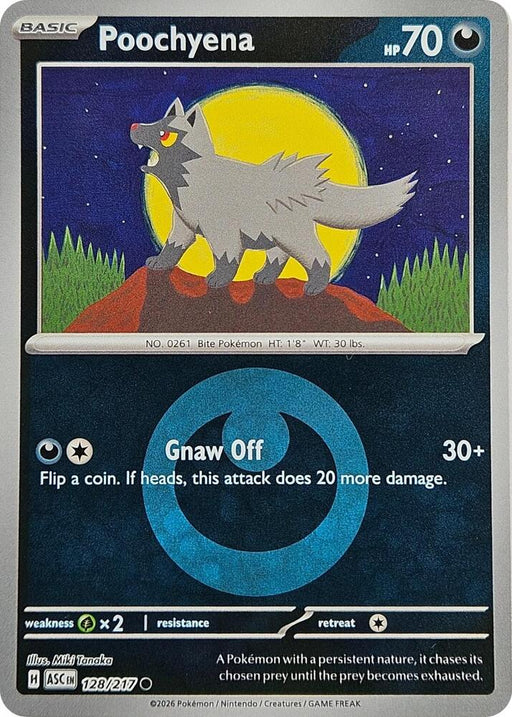 Poochyena (Energy Symbol Pattern) (128/217) [ME: Ascended Heroes]