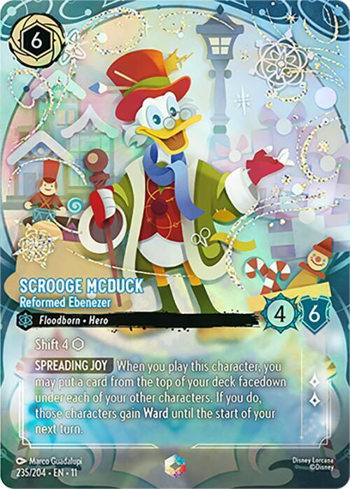 Scrooge McDuck - Reformed Ebenezer (Enchanted) (235/204) [Winterspell]