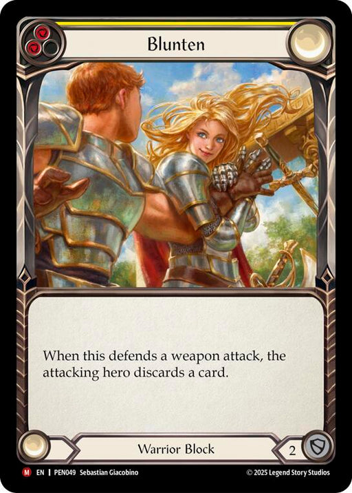 Blunten (Yellow) (PEN049) [Compendium of Rathe]