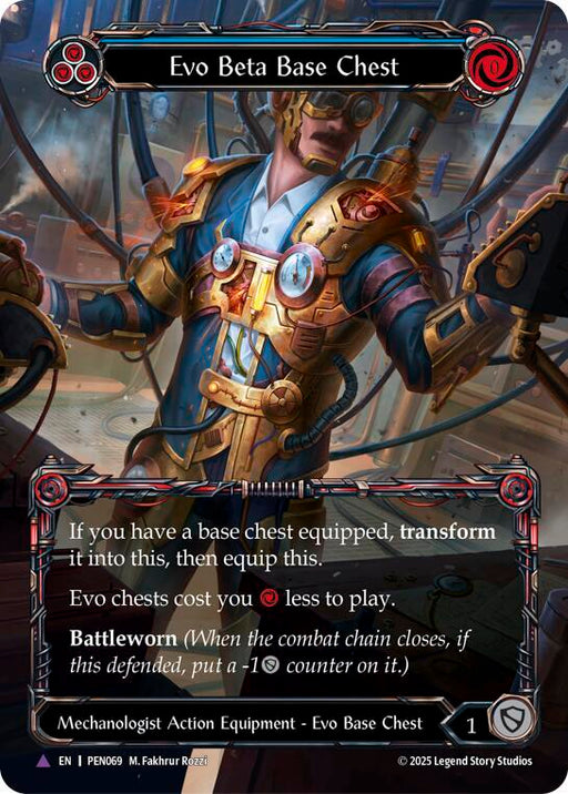 Evo Beta Base Chest (Blue) (Marvel) (PEN069) [Compendium of Rathe]