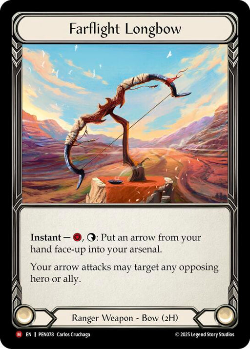 Farflight Longbow (PEN078) [Compendium of Rathe]