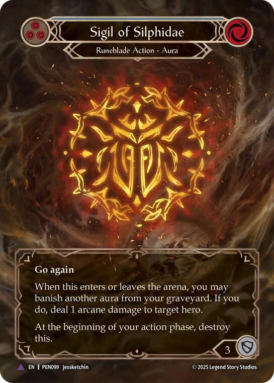 Sigil Of Silphidae (Blue) (Marvel) (PEN099) [Compendium of Rathe]