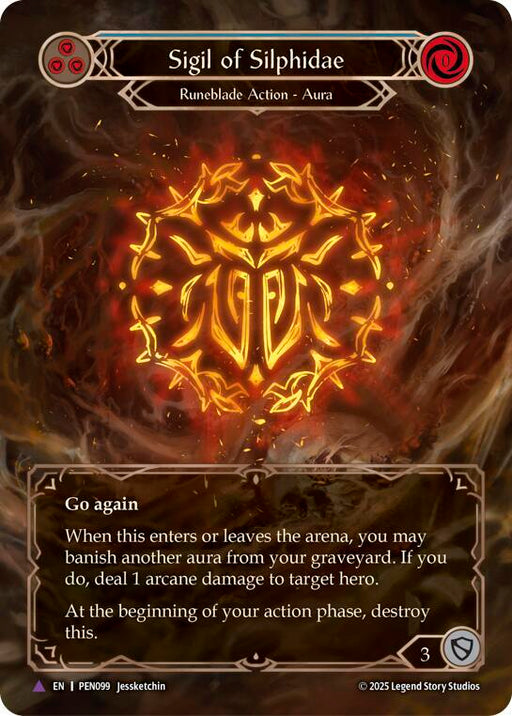 Sigil Of Silphidae (Blue) (Marvel) (PEN099) [Compendium of Rathe]