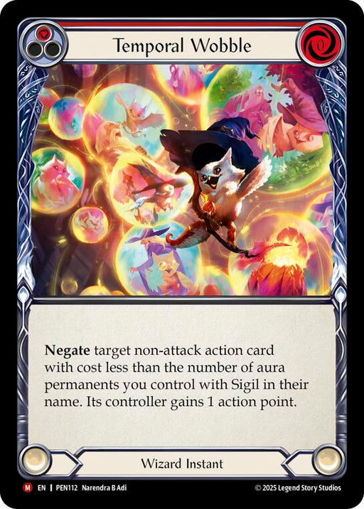 Temporal Wobble (Red) (PEN112) [Compendium of Rathe]