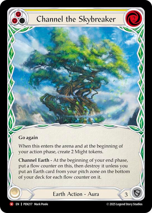 Channel The Skybreaker (Yellow) (PEN217) [Compendium of Rathe]